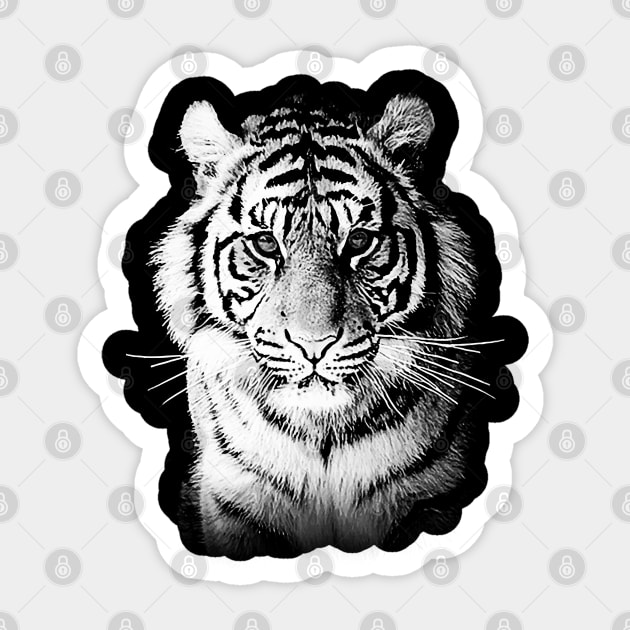 Tiger Sticker by adik